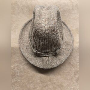 Botany 500 Wool Fedora Hat in Heathered Taupe